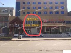 工业南路与奥体中路交叉口，路南往东70米