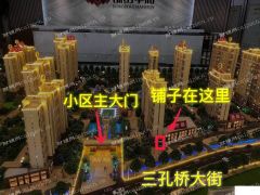 三孔桥山钢锦绣华府大门口纯一层，70年产权